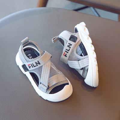 Gyermek necc szandál feliratokkal és matricával