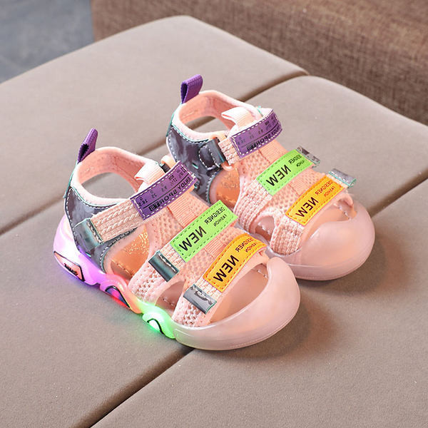 Alkalmi gyerekszandál tépőzárral fiúknak és lányoknak