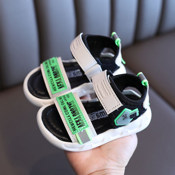 Alkalmi szandál tépőzárral - fiúknak