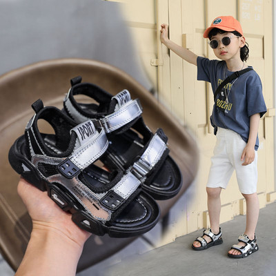Ikdienas sandales ar velcro - zēniem