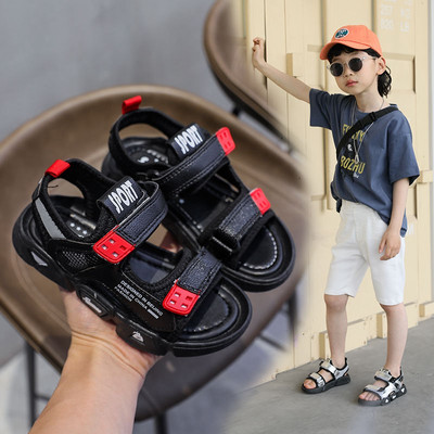 Ikdienas sandales ar velcro - zēniem