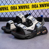Jauns bērnu sandaļu modelis zēniem - ar velcro aizdari