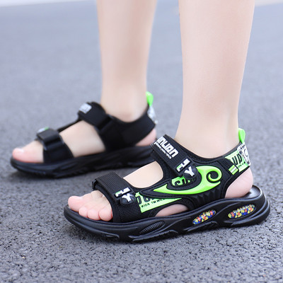 Jauns bērnu sandaļu modelis zēniem - ar velcro aizdari