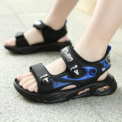 Jauns bērnu sandaļu modelis zēniem - ar velcro aizdari