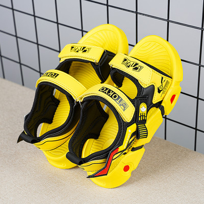 Jauns bērnu sandaļu modelis zēniem - ar velcro aizdari