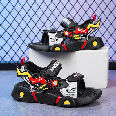 Jauns bērnu sandaļu modelis zēniem - ar velcro aizdari