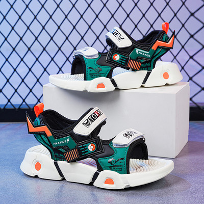 Jauns bērnu sandaļu modelis zēniem - ar velcro aizdari