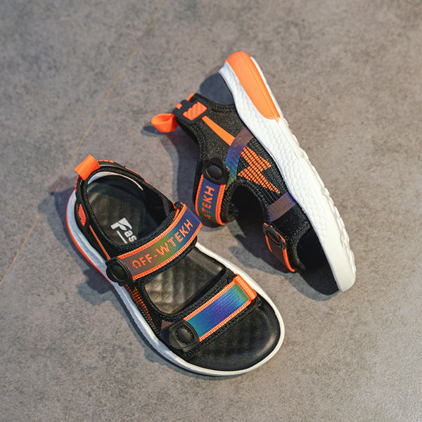 Alkalmi fiú szandál tépőzárral