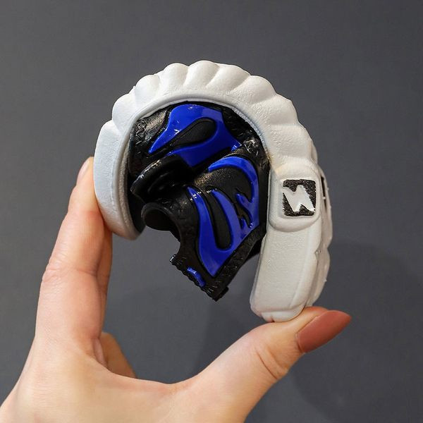 Παιδικά έκο δερμάτινα σανδάλια με επίπεδη σόλα