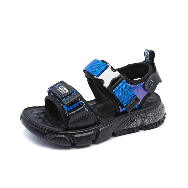 Nyári gyerekszandál műanyag csattal