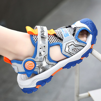 Детски сандали подходящи за момчета с лепенки 