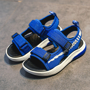 Нов модел текстилни сандали за  момчета