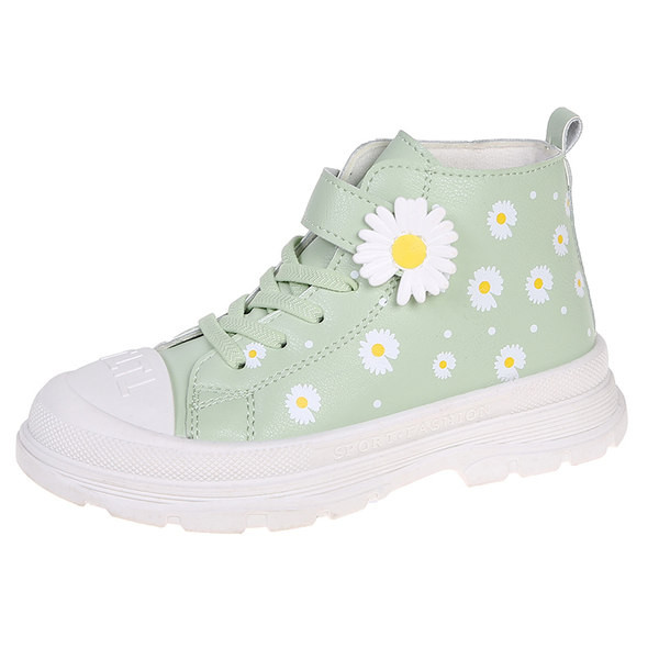 Virágos motívumú gyerekcipő lányoknak