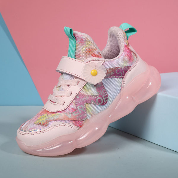 Modern, hálós gyerekcipő lányoknak