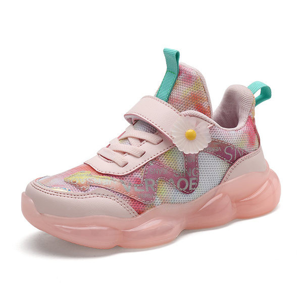 Modern, hálós gyerekcipő lányoknak