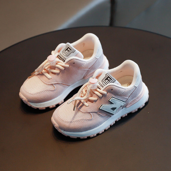 Lapos talpú, öko velúrból készült gyerekcipő lányoknak és fiúknak