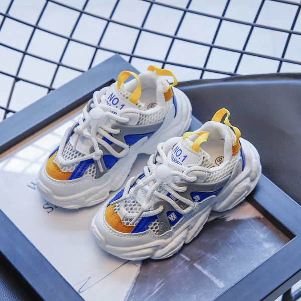 Színes légáteresztő gyerekcipő lányoknak és fiúknak