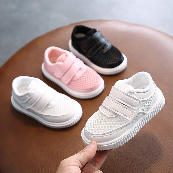 Alkalmi gyerek tornacipő hálóval - tépőzáras