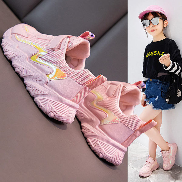 Öko bőrből és textilből készült gyerek sportcipő