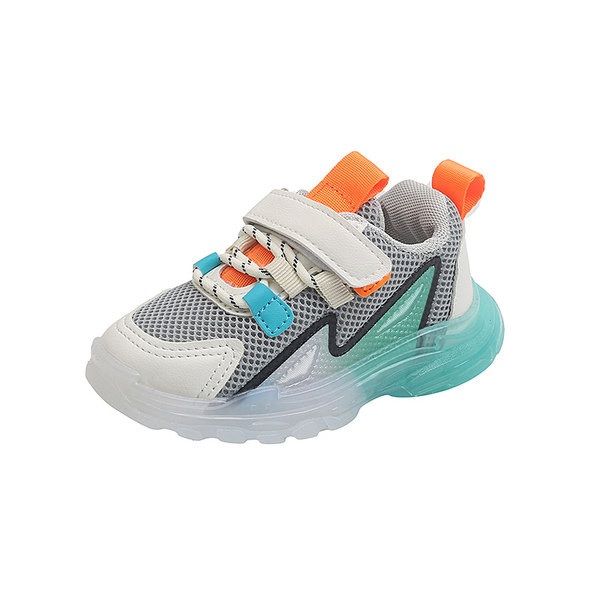 Világító gyerekcipő matricákkal lányoknak és fiúknak