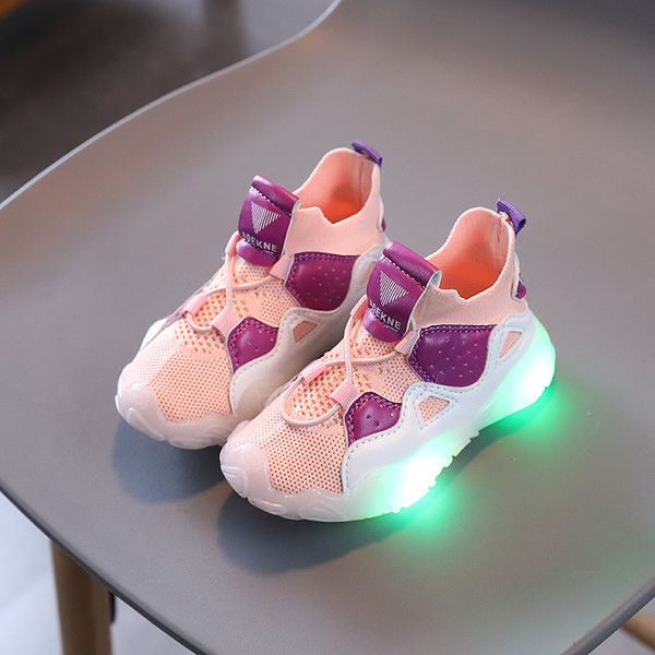 Világító gyermek tornacipő lányoknak és fiúknak