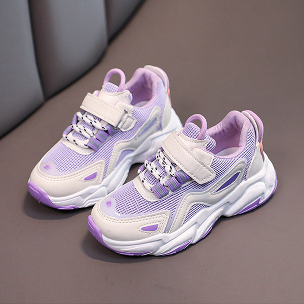 Gyerek tornacipő hálóval és tépőzáras lányoknak és fiúknak