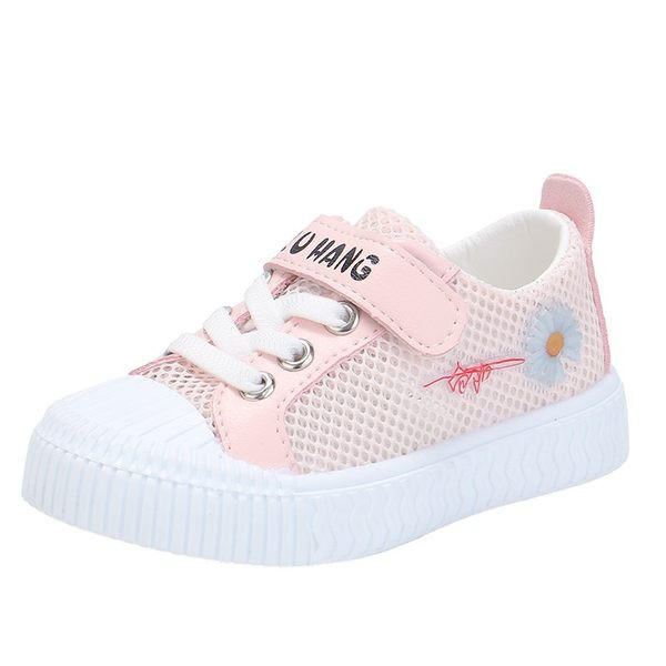 Hímzéssel ellátott mindennapi gyerekcipők - lányoknak