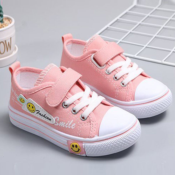 Gyermek vászon tornacipő applikációkkal