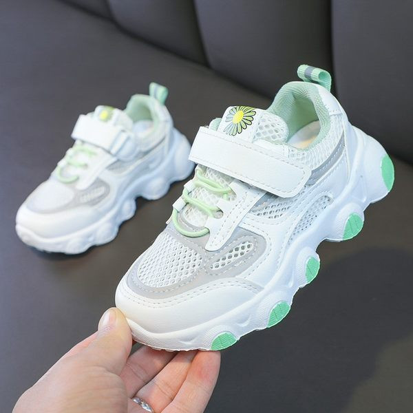 Gyerek alkalmi tornacipő durva talppal lányoknak két színben