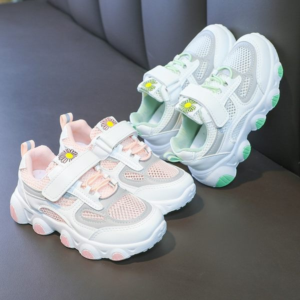 Gyerek alkalmi tornacipő durva talppal lányoknak két színben