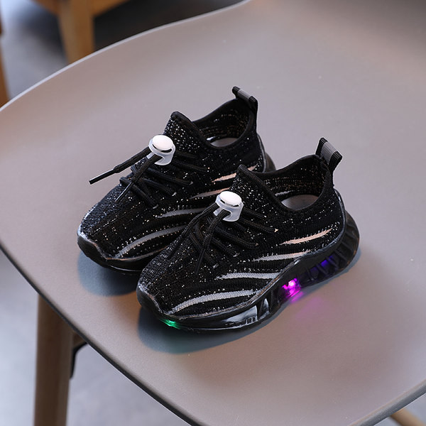 Mindennapi gyermek szövet tornacipő - izzó