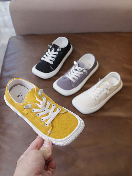 Gyermek vászon tornacipő nyakkendővel, négy színben