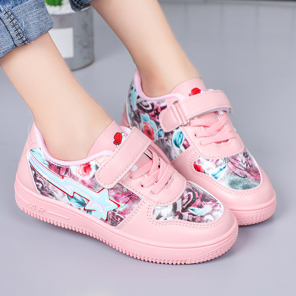 Színes, tépőzáras gyerekcipő lányoknak