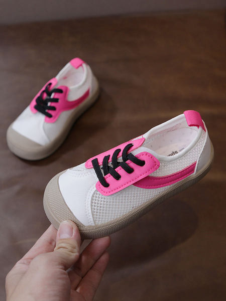 Lapos talpú, hálós gyerekcipő többféle színben