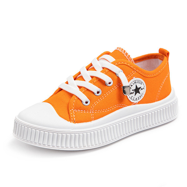 Gyermek vászon tornacipő fűzős