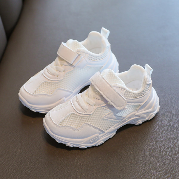 Eko bőrből és hálós anyagból készült alkalmi cipők