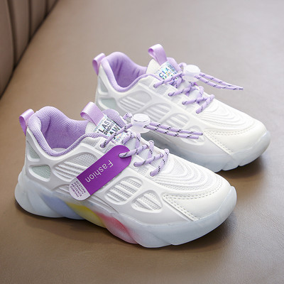 Gyermek tornacipő színes nyakkendőkkel