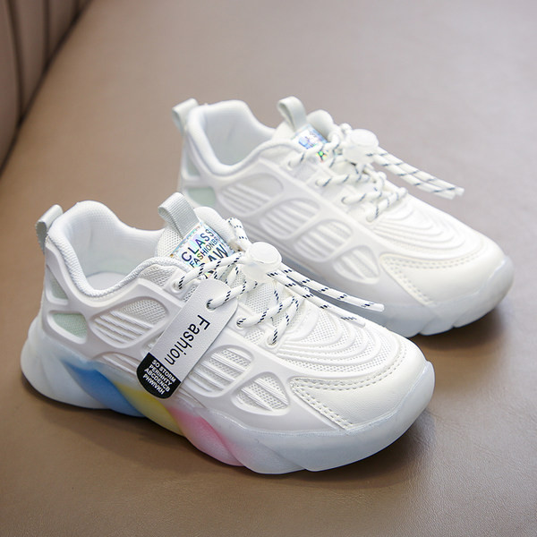 Gyermek tornacipő színes nyakkendőkkel