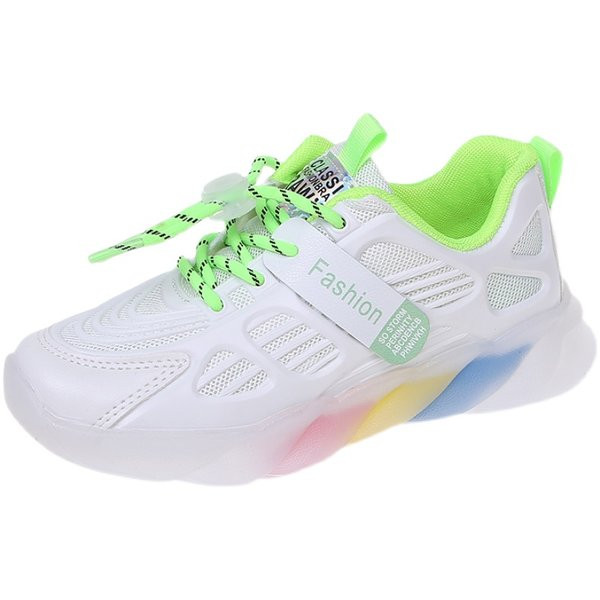 Gyermek tornacipő színes nyakkendőkkel