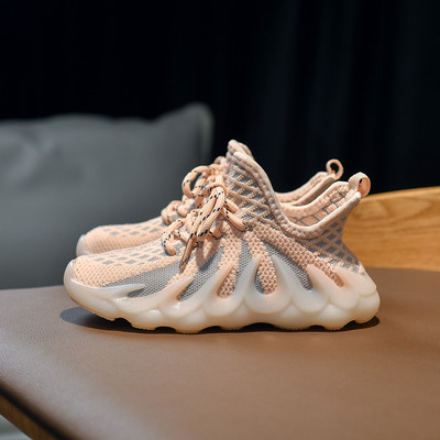 Textil gyermek tornacipő szilikon talppal