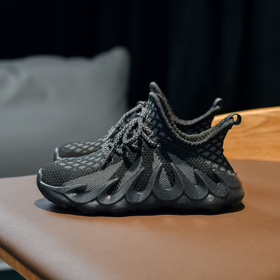 Textil gyermek tornacipő szilikon talppal