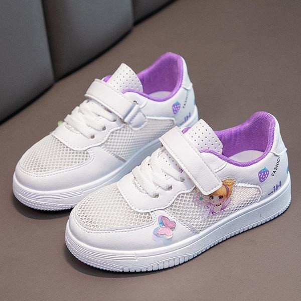 Nyári hálós tornacipő rátéttel