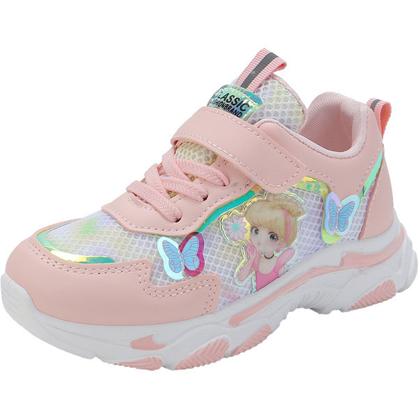 Gyerek tavaszi-nyári tornacipő hálós anyagból