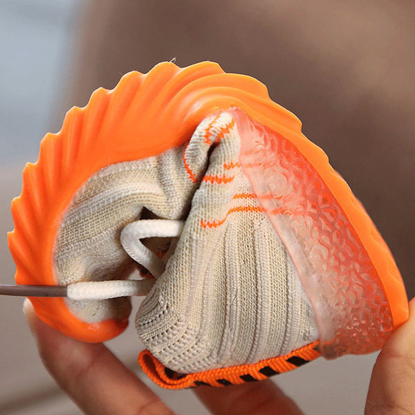 Νέο μοντέλο παιδικά αθλητικά παπούτσια με κορδόνια - τύπου κάλτσας σε δύο χρώματα