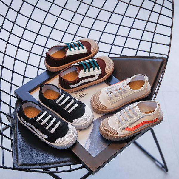 Παιδικά πάνινα αθλητικά παπούτσια για κορίτσια και αγόρια