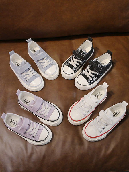 Παιδικά casual αθλητικά παπούτσια με κορδόνια  και λουράκια βελκρό