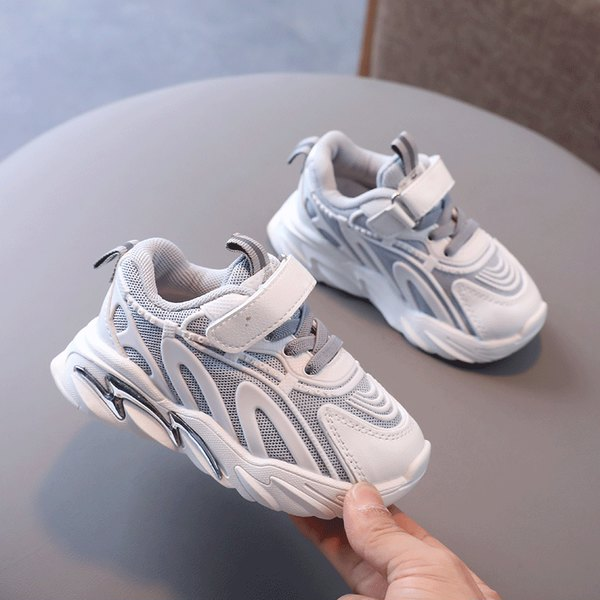 Casual παιδικά αναπνεύσιμα αθλητικά παπούτσια με λουράκια βελκρό  για κορίτσια και αγόρια