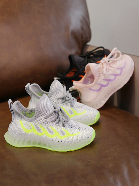 Παιδικά υφασμάτινα αθλητικά παπούτσια με κορδόνια κατάλληλα για το καλοκαίρι