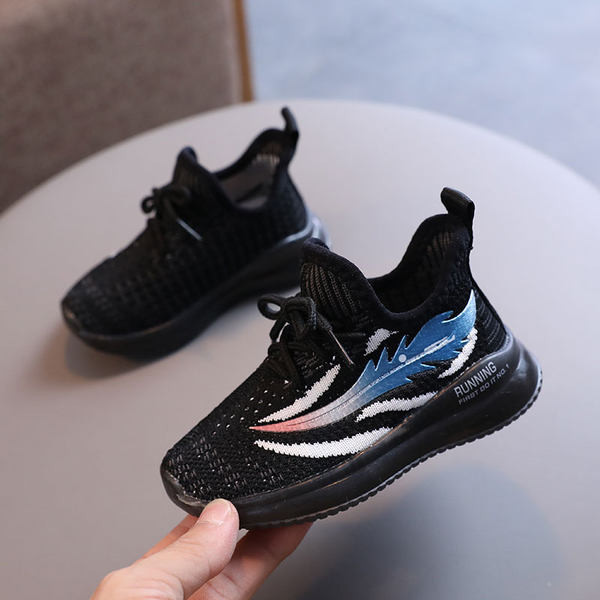 Υφασμάτινα παιδικά αθλητικά παπούτσια για κορίτσια - φωτεινά