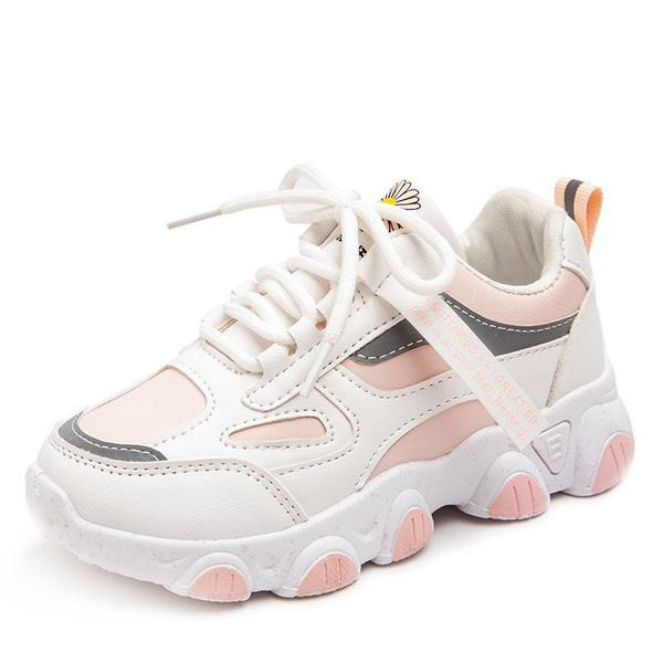 Παιδικά πάνινα παπούτσια με τραχιά σόλα για κορίτσια